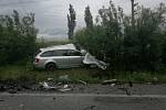 Tragická dopravní nehoda u Černožic si vyžádala tři oběti.