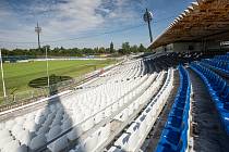 Fotbalový stadion v Hradci Králové v Malšovících