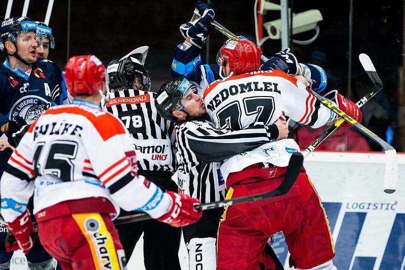 Extraliga hokej Mountfield Hradec Králové vs. Liberec