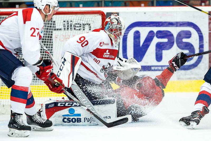 Hokejový Mountfield Cup: Mountfield HK - HC Dynamo Pardubice.