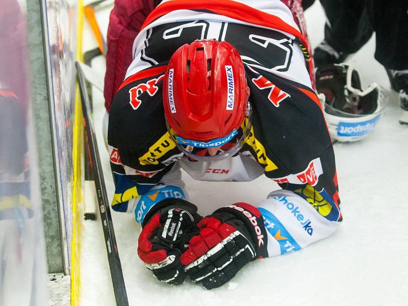 Hokejová extraliga: Mountfield HK - HC Dynamo Pardubice.