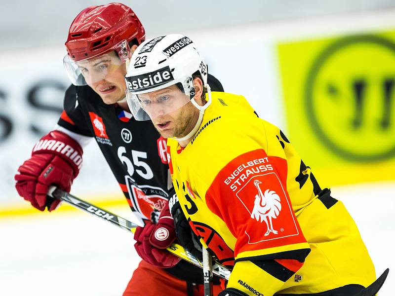 Hokejová Liga mistrů: Mountfield HK - SC Bern.