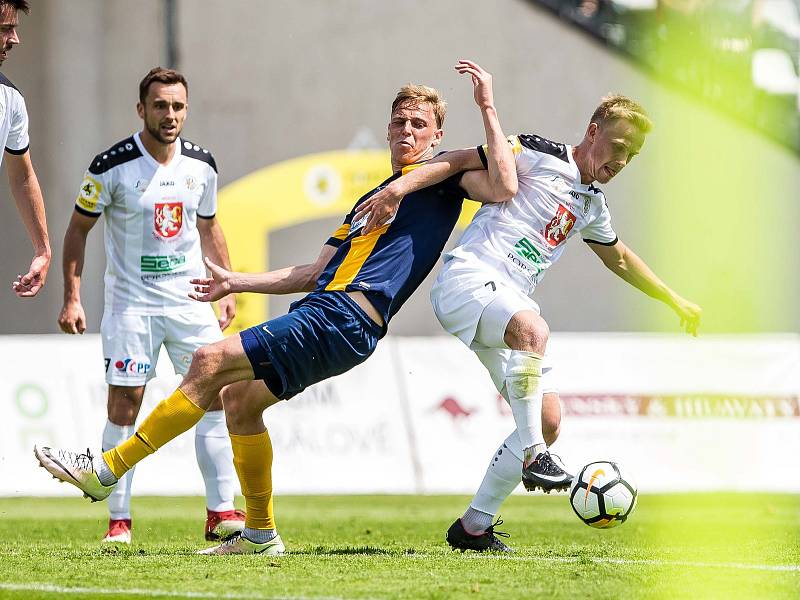 Fotbalová Fortuna národní liga: FC Hradec Králové - SFC Opava.