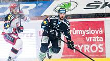 Hokejová extraliga - čtvrtfinále play off: Mountfield HK - BK Mladá Boleslav.