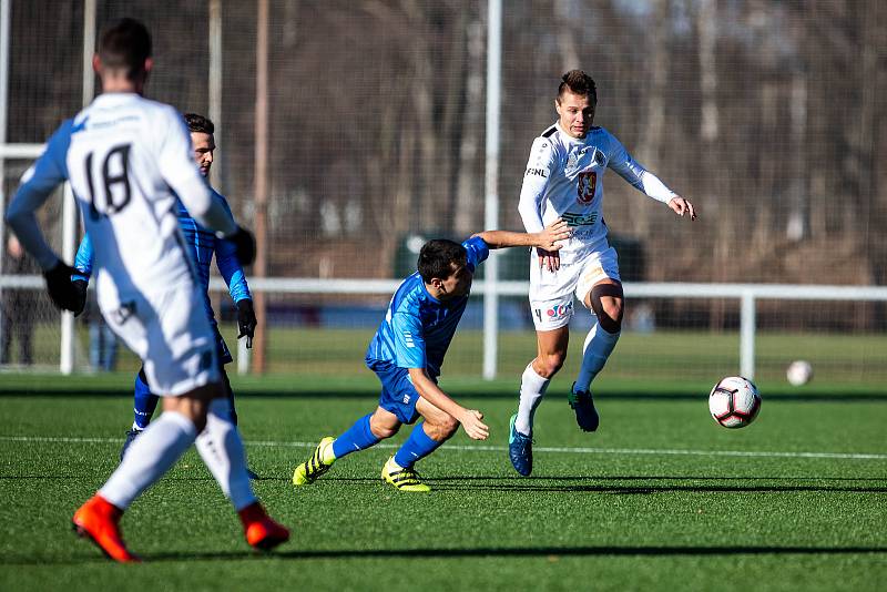 Zimní příprava fotbalistů: FC Hradec Králové - Loko Vltavín.