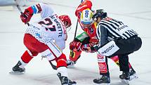 Extraliga  - 26. kolo: Mountfield Hradec Králové - HC Dynamo Pardubice.