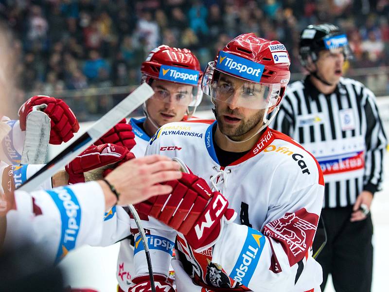 Hokejová extraliga: Mountfield HK - HC Dynamo Pardubice.