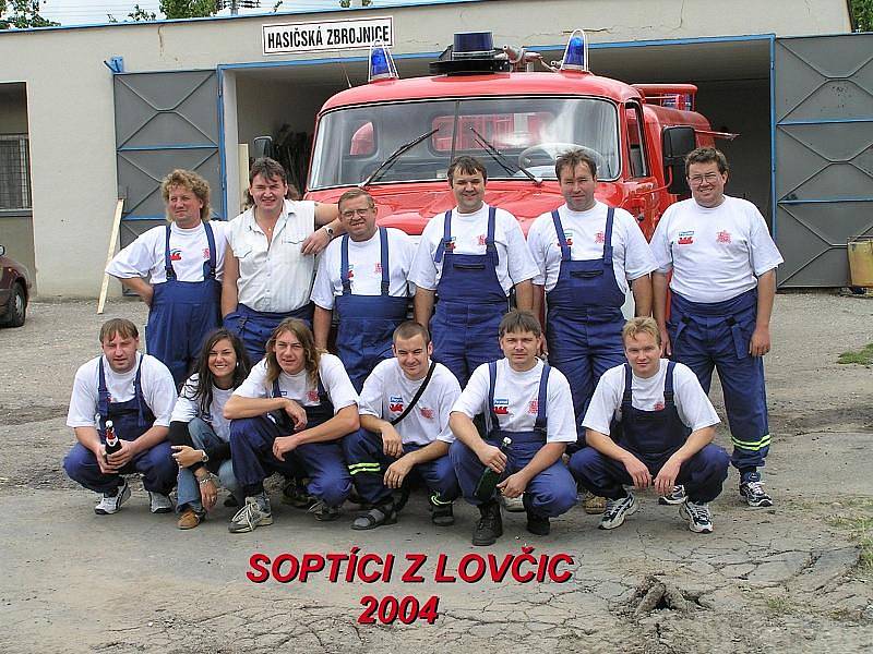 Lidé svatého Floriana: SDH Lovčice.