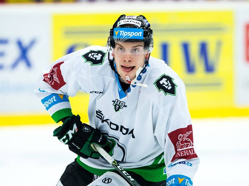 Hokejová extraliga: Mountfield HK - BK Mladá Boleslav.