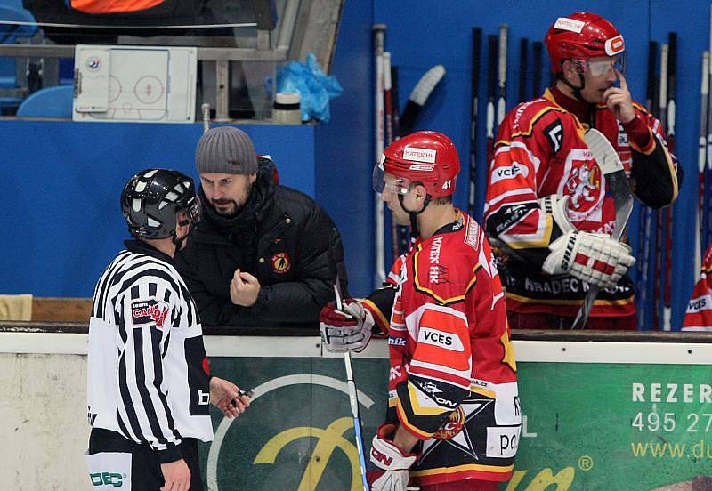 HC VCES Hradec Králové x HC Olomouc v sobotu 30. ledna 2010.