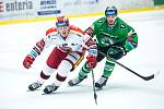 Hokejová extraliga: Mountfield HK - BK Mladá Boleslav.