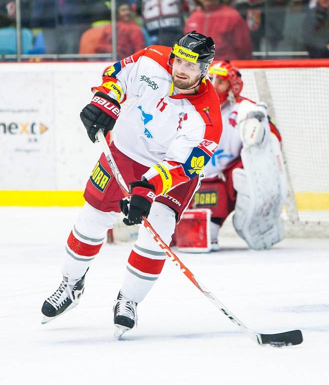 Tipsport extraliga ledního hokeje: Mountfield HK - HC Olomouc.