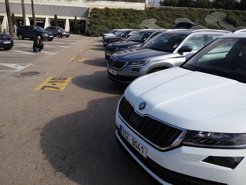 Test Škody Kodiaq na Mallorce