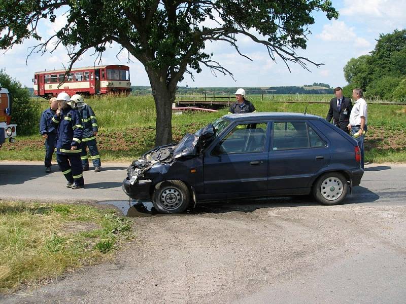 Cestující ve vlaku ani strojvedoucí zraněni nebyli