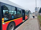 Nový autobus jezdí například na lince 5 mezi Terminálem HD a Divcem.