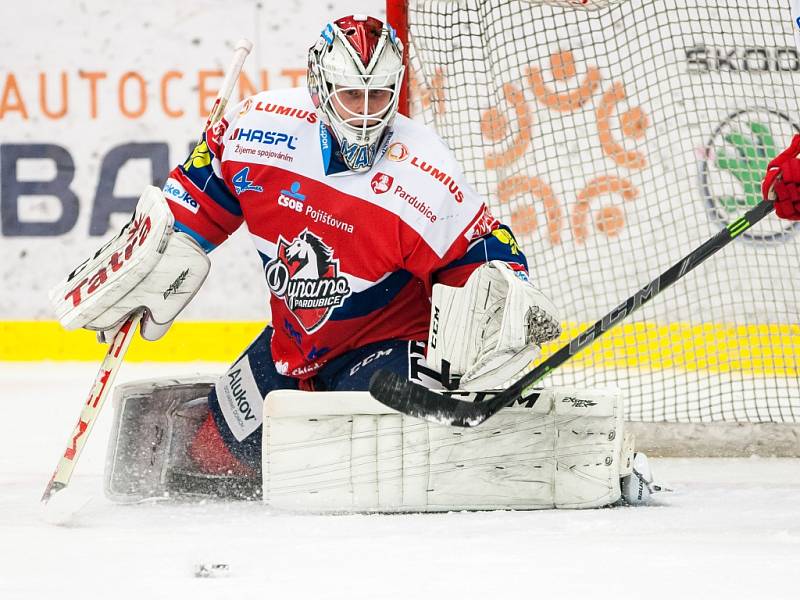 Hokejová extraliga: Mountfield HK - HC Dynamo Pardubice.