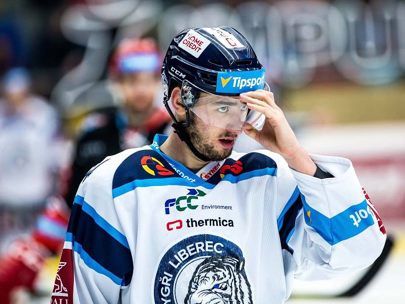 Generali play off hokejové Tipsport extraligy - 5. čtvrtfinále: Mountfield HK - Bílí Tygři Liberec.