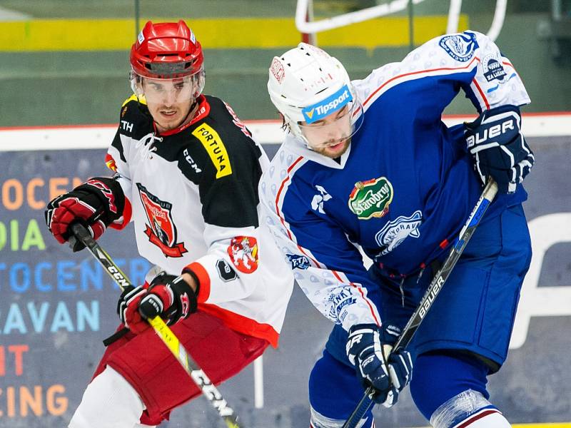 Hokejová příprava: Mountfield HK - HC Kometa Brno.