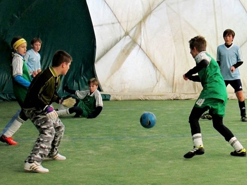 Stěžerská zimní liga v halovém fotbale.