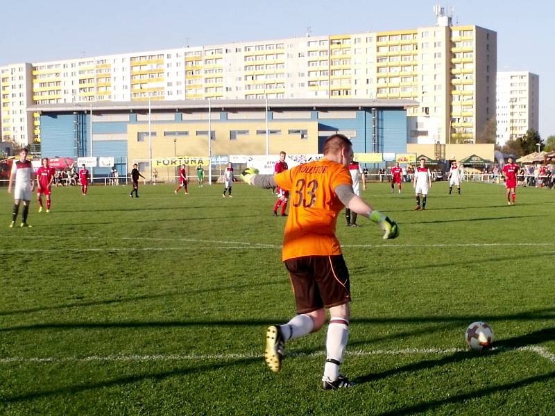 Krajský přebor fotbalistů: TJ Sokol Třebeš - SK Libčany.