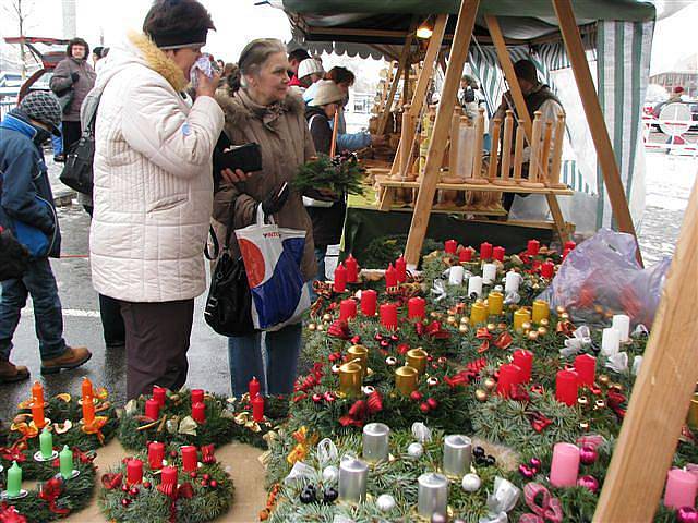 Adventní trhy v Muzeu východních Čech a Adalbertinu (listopad 2010).