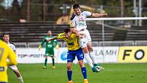 Fotbalová Fortuna národní liga: FC Hradec Králové - FK Varnsdorf.