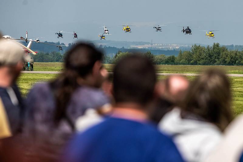 Helicopter Show v Hradci Králové.