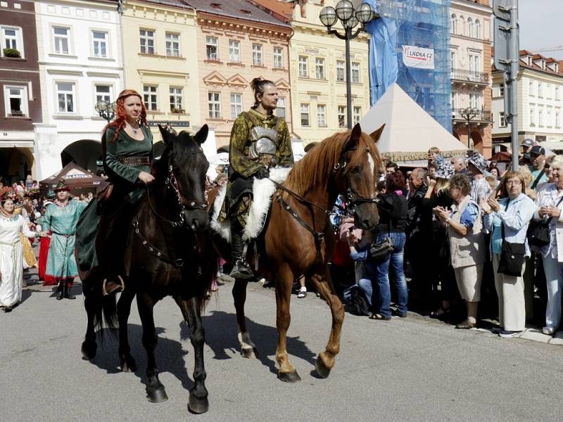 Slavnosti královny Elišky v Hradci Králové.