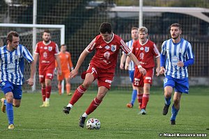 FK Dobrovice (modrobílí) - RMSK Cidlina Nový Bydžov 1:0