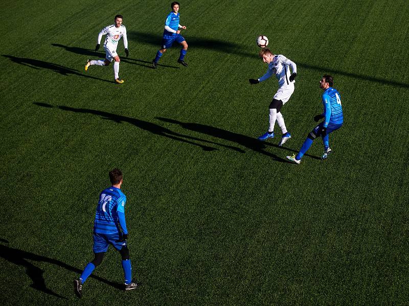 Zimní příprava fotbalistů: FC Hradec Králové - Loko Vltavín.