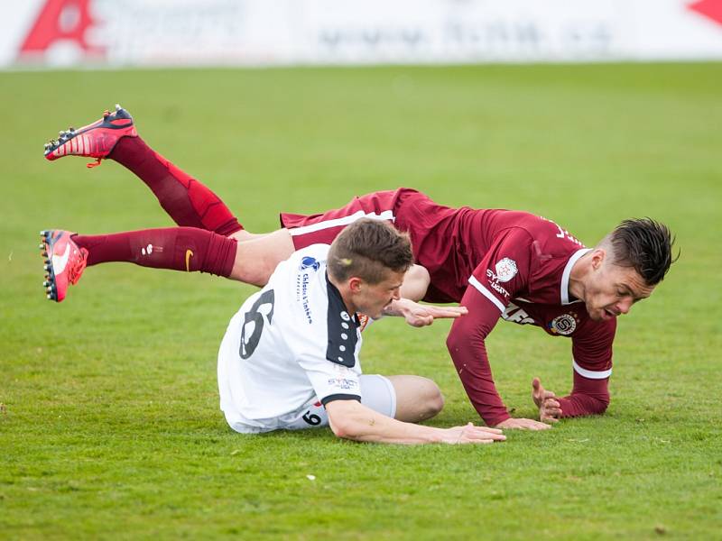 Fotbalová Synot liga: FC Hradec Králové - AC Sparta Praha.