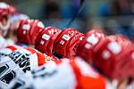 Hokejová extraliga: Mountfield HK - HC Olomouc.