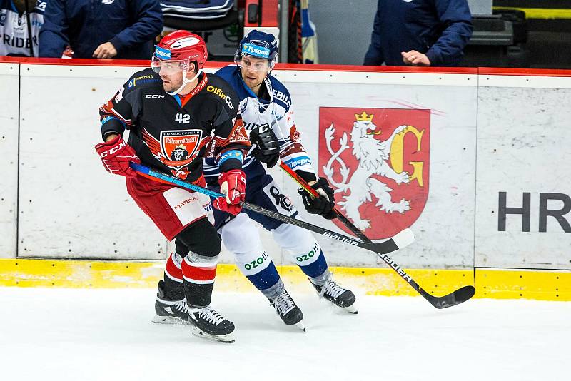 Hokejová extraliga: Mountfield HK - HC Vítkovice Ridera.