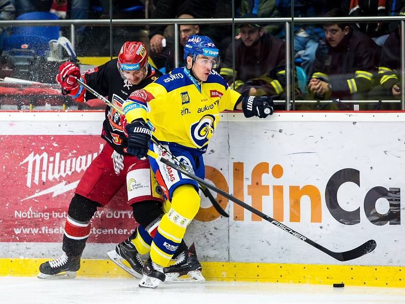 Hokejová extraliga: Mountfield HK - Aukro Berani Zlín.