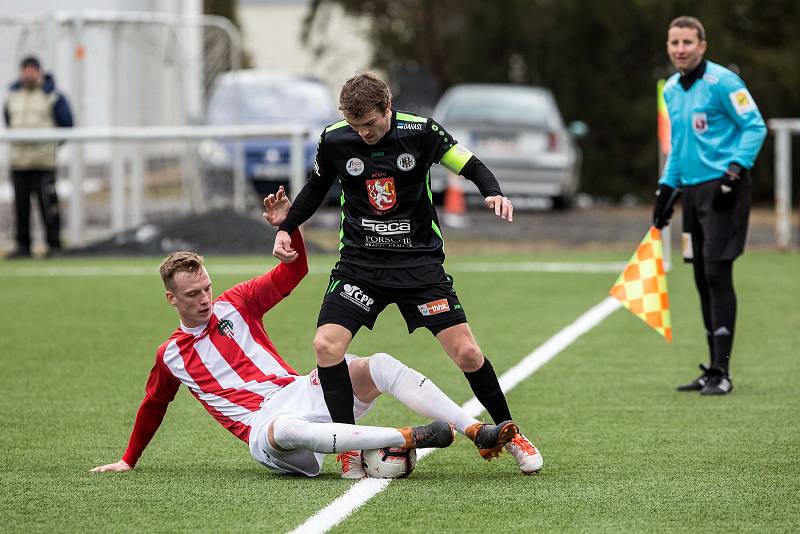 Zimní příprava fotbalistů: FC Hradec Králové - FK Viktoria Žižkov.