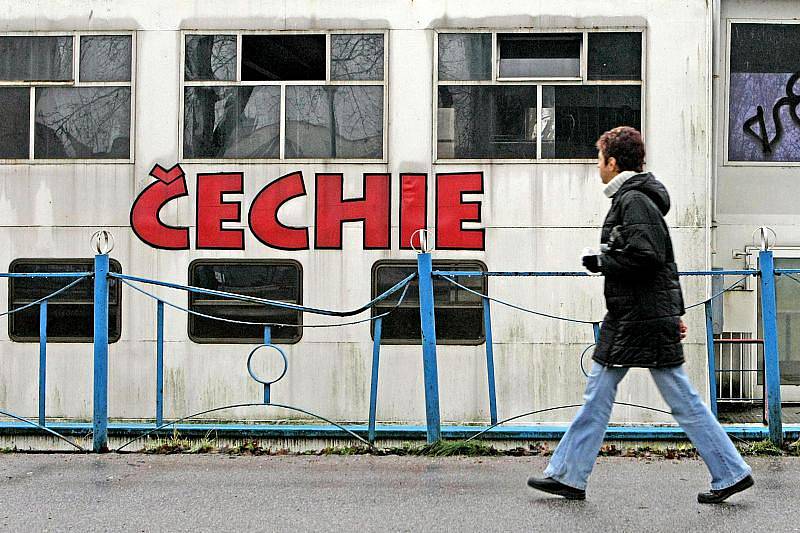 Loď Čechie v lednu 2011.