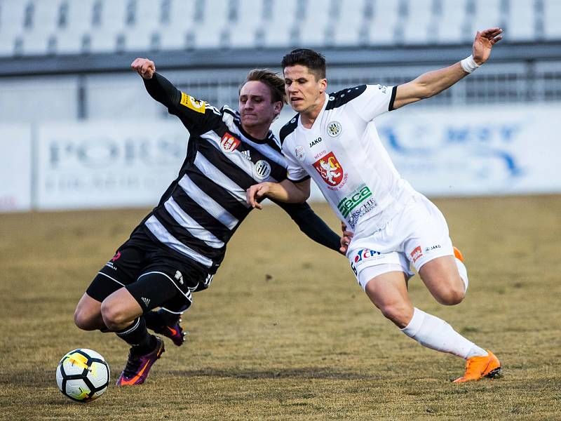 Fotbalová Fortuna národní liga: FC Hradec Králové - SK Dynamo České Budějovice.