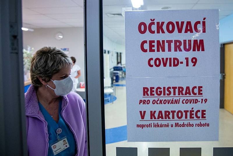 Očkovaní na Covid-19 ve Fakultní nemocnici v Hradci Králové