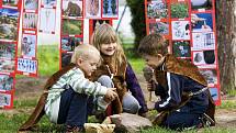 Projekt hradecké mateřské školy Montessori: Cesta do prpavěku - Doba kamenná.