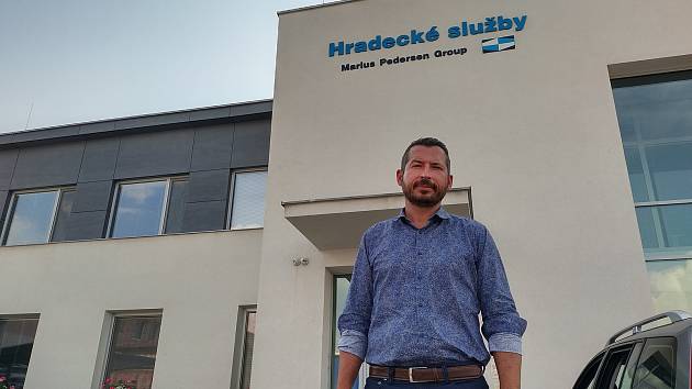 Martin Hušek, ředitel společnosti Hradecké služby, která má v Hradci Králové na starosti recyklaci odpadů.