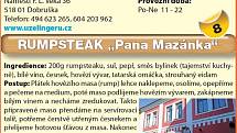 Restaurace a penzion U Zelingerů - RUMPSTEAK „Pana Mazánka“