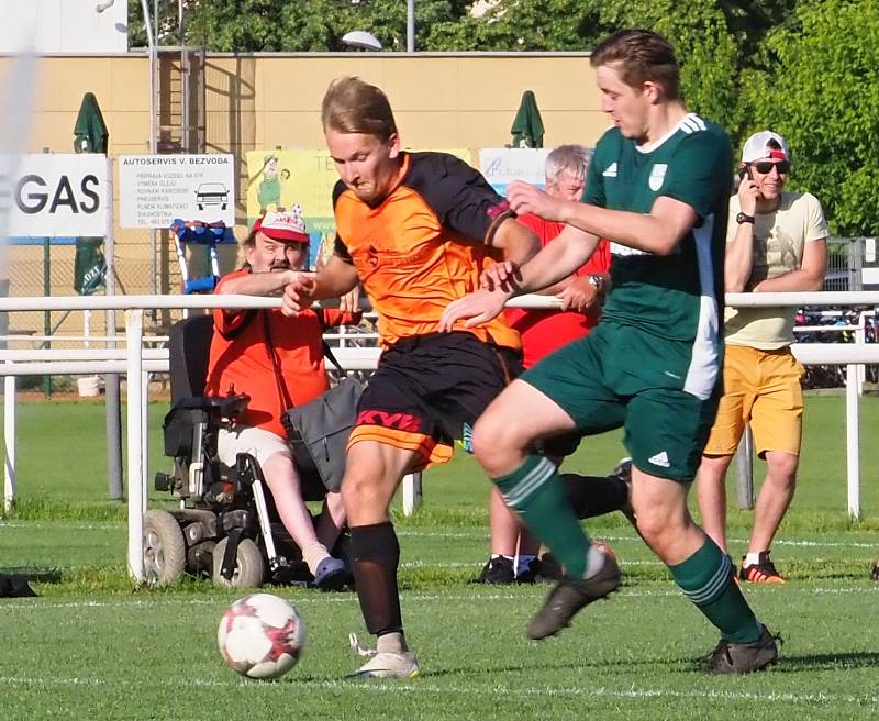 Okresní přebor ve fotbale: Třebeš B - Červeněves.