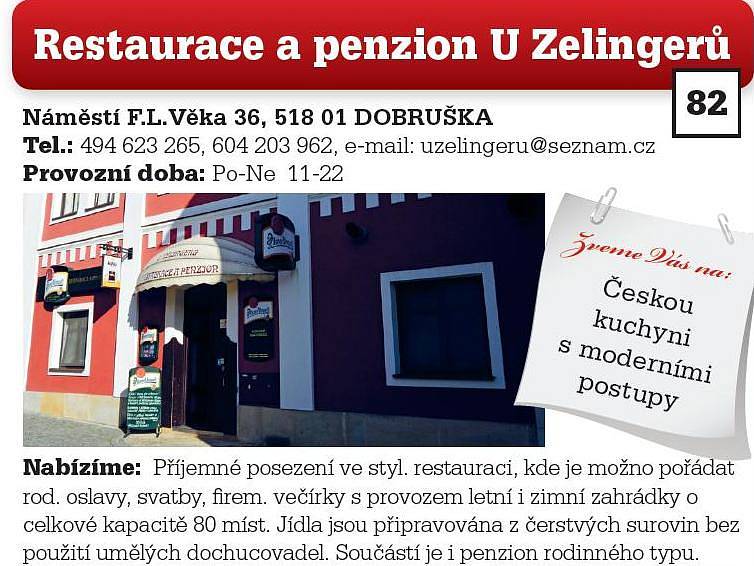 Restaurace a penzion U Zelingerů