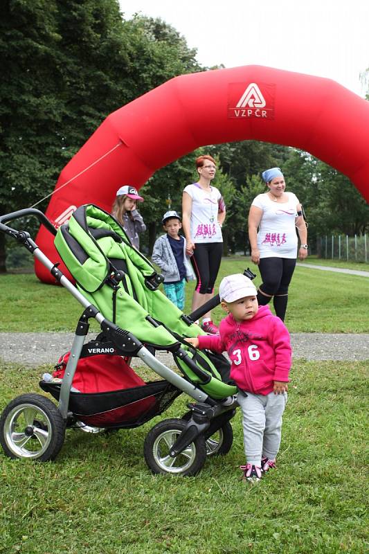 Projekt MaminyRun v Hradci Králové.