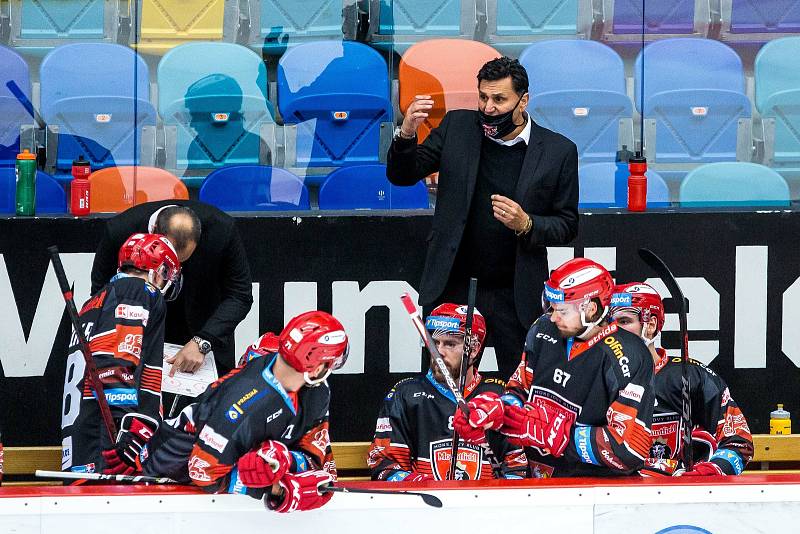 Hokejová extraliga: Mountfield HK - HC Vítkovice Ridera.