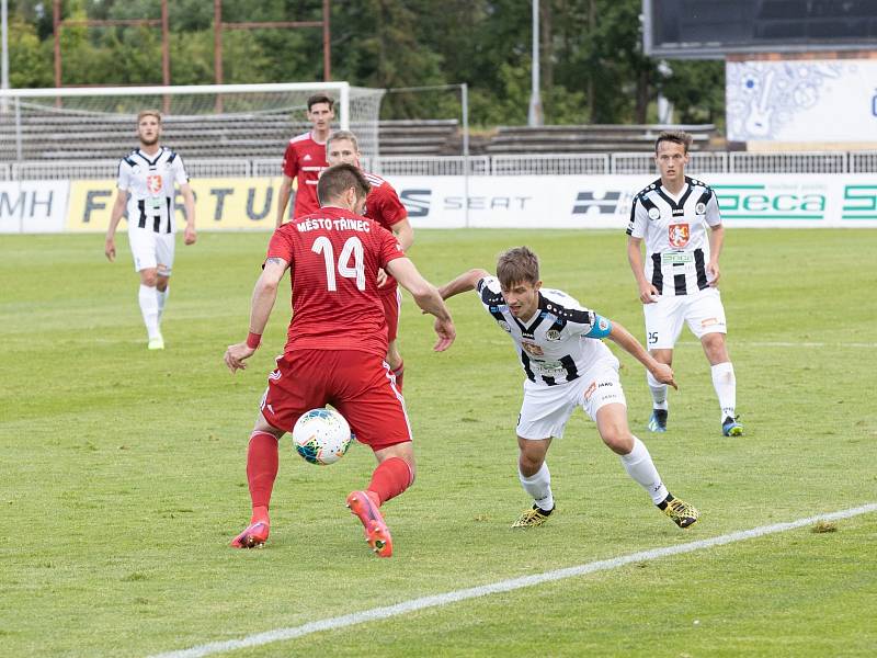 Fotbalová FORTUNA:NÁRODNÍ LIGA: FC Hradec Králové - FK Fotbal Třinec.