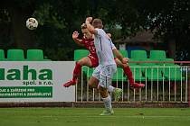 ČFL, skup. B: podzimní zápas Pardubice B (červení) - Hradec B