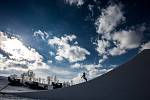 Free ski závody Soldiers 2018 v Deštném v Orlických horách. Na závodech se představily nejlepší freeskieři světa dorazily i medailisté z Korei.