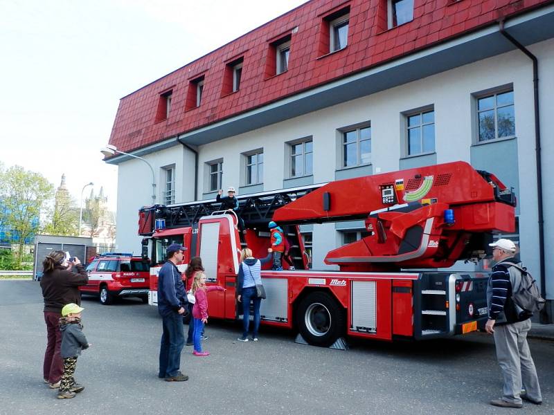 Den otevřených dveří u královéhradeckých hasičů.