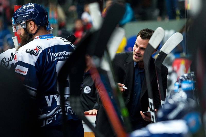 Hokejová extraliga: Mountfield HK - HC Vítkovice Ridera.